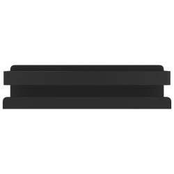 Étagère de douche noir mat acier inoxydable 304 brossé 562978562978