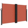 Auvent latéral rétractable terre cuite 140x1000 cm 562983562983