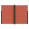 Auvent latéral rétractable terre cuite 180x1200 cm 562984562984