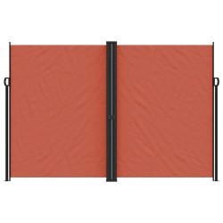 Auvent latéral rétractable terre cuite 220x1200 cm 562986562986