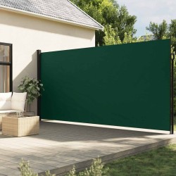 Auvent latéral rétractable vert foncé 200x500 cm 562987562987