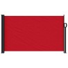 Auvent latéral rétractable rouge 120x600 cm 562988562988