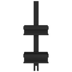 Support de douche suspendu noir mat acier inoxydable 304 brossé 562992562992