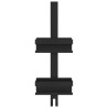 Support de douche suspendu noir mat acier inoxydable 304 brossé 562992562992