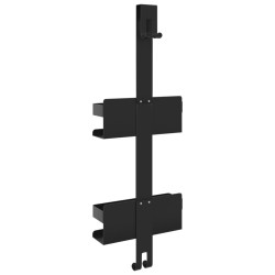 Support de douche suspendu noir mat acier inoxydable 304 brossé 562992562992