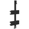 Support de douche suspendu noir mat acier inoxydable 304 brossé 562992562992