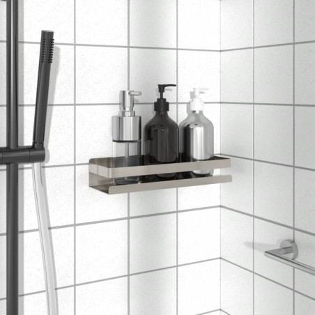 Étagère de douche 30x10x6 cm acier inoxydable 304 brossé 562996562996