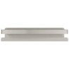 Étagère de douche 30x10x6 cm acier inoxydable 304 brossé 562996562996