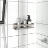 Étagère de douche 23x6,5x6 cm acier inoxydable 304 brossé 562997562997