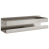Étagère de douche 23x6,5x6 cm acier inoxydable 304 brossé 562997562997