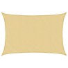 Voile d'ombrage sable 5x4 m 100 % polyester oxford 562998562998