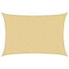 Voile d'ombrage sable 6x5 m 100 % polyester oxford 563007563007