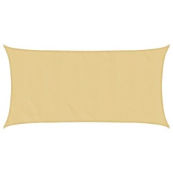Voile d'ombrage sable 5x2,5 m 100 % polyester oxford 563014563014