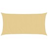 Voile d'ombrage sable 5x2,5 m 100 % polyester oxford 563014563014