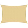 Voile d'ombrage sable 7x5 m 100 % polyester oxford 563016563016