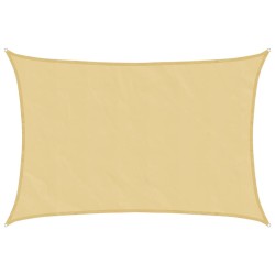 Voile d'ombrage sable 4,5x3,5 m 100 % polyester oxford 563019563019