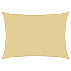 Voile d'ombrage sable 8x6 m 100 % polyester oxford 563025563025