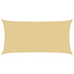 Voile d'ombrage sable 4,5x2,5 m 100 % polyester oxford 563026563026