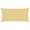 Voile d'ombrage sable 4,5x2,5 m 100 % polyester oxford 563026563026
