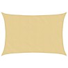 Voile d'ombrage sable 4x3 m 100 % polyester oxford 563027563027