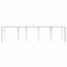 Table de Jardin Blanc 300 x 100 x 73 cm polyrotin 563170563170