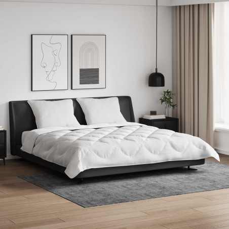 Couette avec oreiller 3 pcs Blanc Microfibre 563175563175