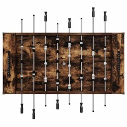 Table de Foosball Chêne Fumé 146,5 x 74 x 85 cm 563232563232