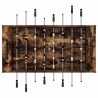 Table de Foosball Chêne Fumé 146,5 x 74 x 85 cm 563232563232