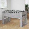 Table de Foosball Gris Béton 146,5 x 74 x 85 cm 563233563233