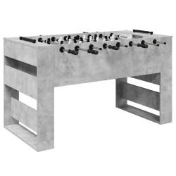 Table de Foosball Gris Béton 146,5 x 74 x 85 cm 563233563233