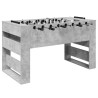 Table de Foosball Gris Béton 146,5 x 74 x 85 cm 563233563233