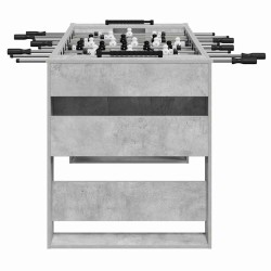 Table de Foosball Gris Béton 146,5 x 74 x 85 cm 563233563233