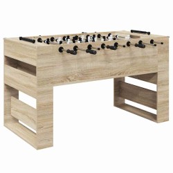 Table de Foosball Chêne Sonoma 146,5 x 74 x 85 cm 563234563234