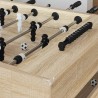 Table de Foosball Chêne Sonoma 146,5 x 74 x 85 cm 563234563234