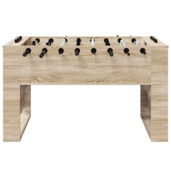 Table de Foosball Chêne Sonoma 146,5 x 74 x 85 cm 563234563234