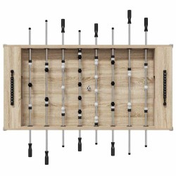 Table de Foosball Chêne Sonoma 146,5 x 74 x 85 cm 563234563234