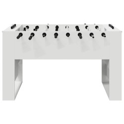 Table de Foosball Blanc 146,5 x 74 x 85 cm Bois d'ingénierie 563240563240