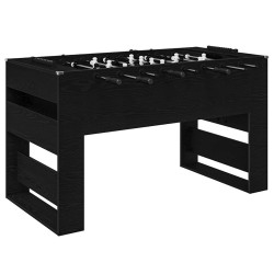 Table de Foosball Chêne Noir 146,5 x 74 x 85 cm 563241563241