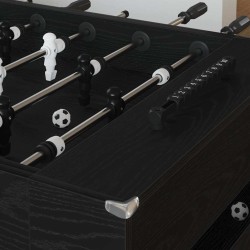 Table de Foosball Chêne Noir 146,5 x 74 x 85 cm 563241563241