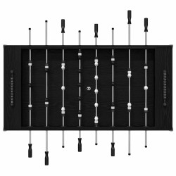 Table de Foosball Chêne Noir 146,5 x 74 x 85 cm 563241563241