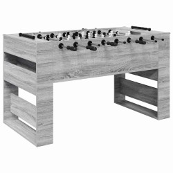 Table de Foosball Gris Sonoma 146,5 x 74 x 85 cm 563253563253