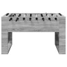 Table de Foosball Gris Sonoma 146,5 x 74 x 85 cm 563253563253