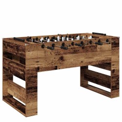 Table de Foosball Bois ancien 146,5 x 74 x 85 cm 563254563254