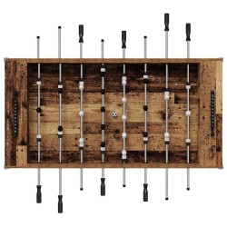 Table de Foosball Bois ancien 146,5 x 74 x 85 cm 563254563254