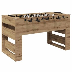 Table de Foosball Chêne Artisanal 146,5 x 74 x 85 cm 563255563255