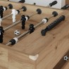 Table de Foosball Chêne Artisanal 146,5 x 74 x 85 cm 563255563255