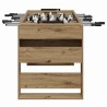 Table de Foosball Chêne Artisanal 146,5 x 74 x 85 cm 563255563255