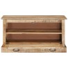 Banc de rangement de chaussures 85x40x45 cm Bois de manguier 563257563257