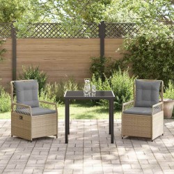 Ensemble de salle à manger pour jardin 3 pcs 563480563480