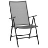 Ensemble de salle à manger pour jardin 5 pcs Anthracite 563517563517